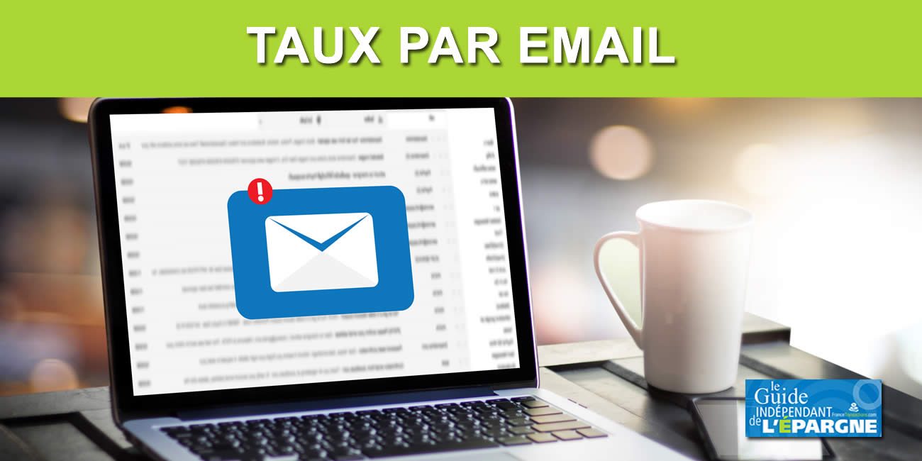 Taux Euribor&nbsp;: recevoir la valeur du taux euribor par email