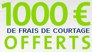 Marché actions : 1000 € offerts en frais de courtage chez Binck !