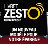 Livret épargne Zesto : du 4% pendant 6 mois, jusqu'à 100 000€ de versement !