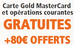 Banque : ING Direct offre 80€ à l'ouverture du compte courant jusqu'au 4 août 2015