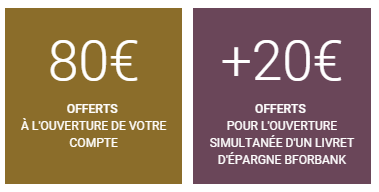 BforBank renouvelle ses offres de bienvenue, 100€ à la clé