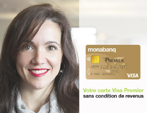 Monabanq innove en proposant la CB Visa Premier sans condition de revenus 