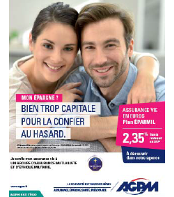 Taux fonds euros 2017 AGPM : +2.35%, en faible baisse par rapport à 2016