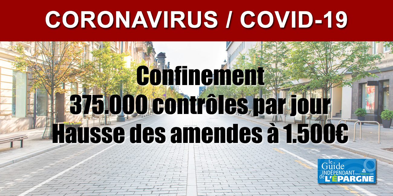 Non Respect Du Confinement Pres De 100 000 Infractions Verbalisees L Amende Passe A 1 500 En Cas De Recidive Actualites Socio Economiques