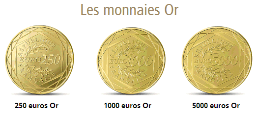 Placement OR&nbsp;: nouvelle pièce de 1000 € OR