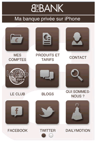 BForBank sur iPhone, c’est beau mais seulement disponible à partir de la version iOS 4.3 !