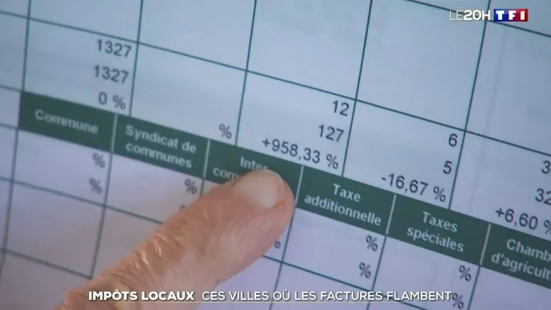 Copie écran TV TF1 20 heures