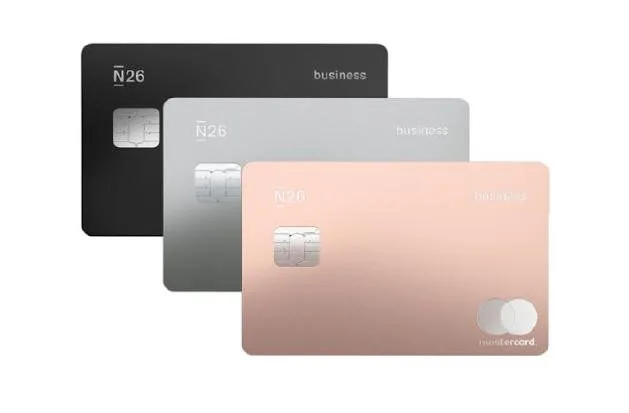 Carte bancaire MAsterCard N26 Business Metal