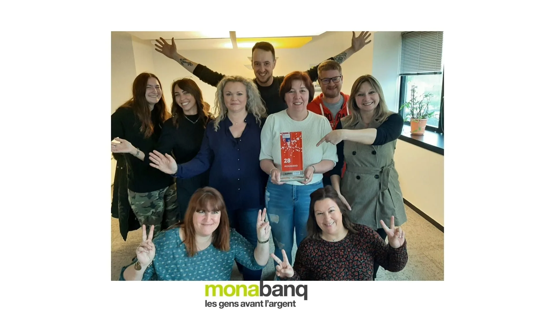 Monabanq, une équipe rayonnante et épanouïe