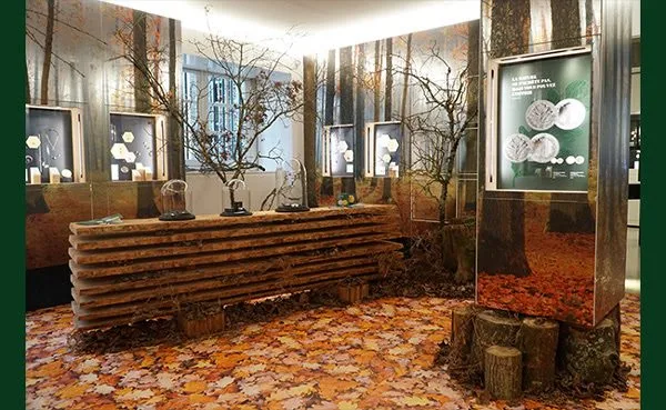 La boutique La Monnaie de Paris végétalisée