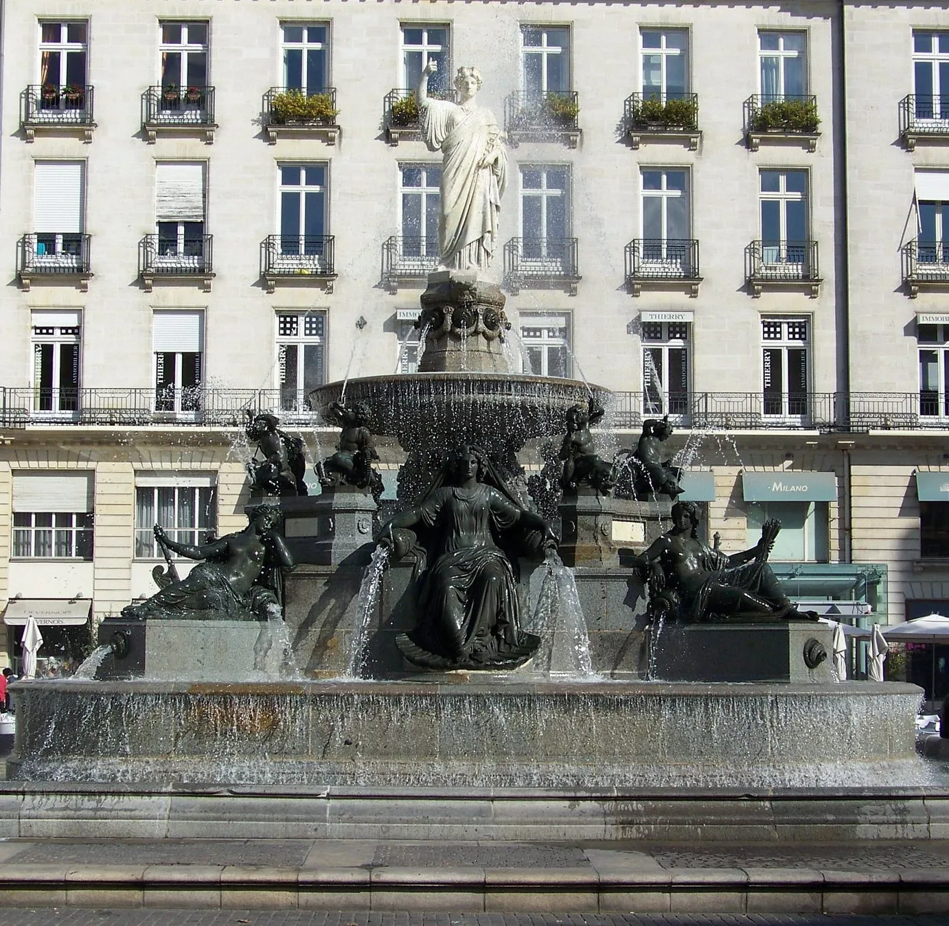 Nantes - Fontaine de la Place Royale