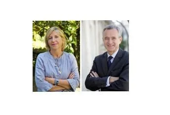 Olivia Milan, directrice du Salon National de l’Immobilier, Jean-François Buet, Président de la FNAIM