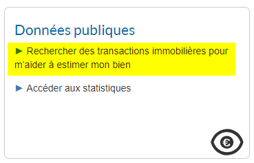 Patrim - Estimation du prix d'un bien immobilier