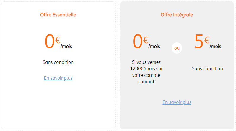 Compte courant ING : 3 offres proposées