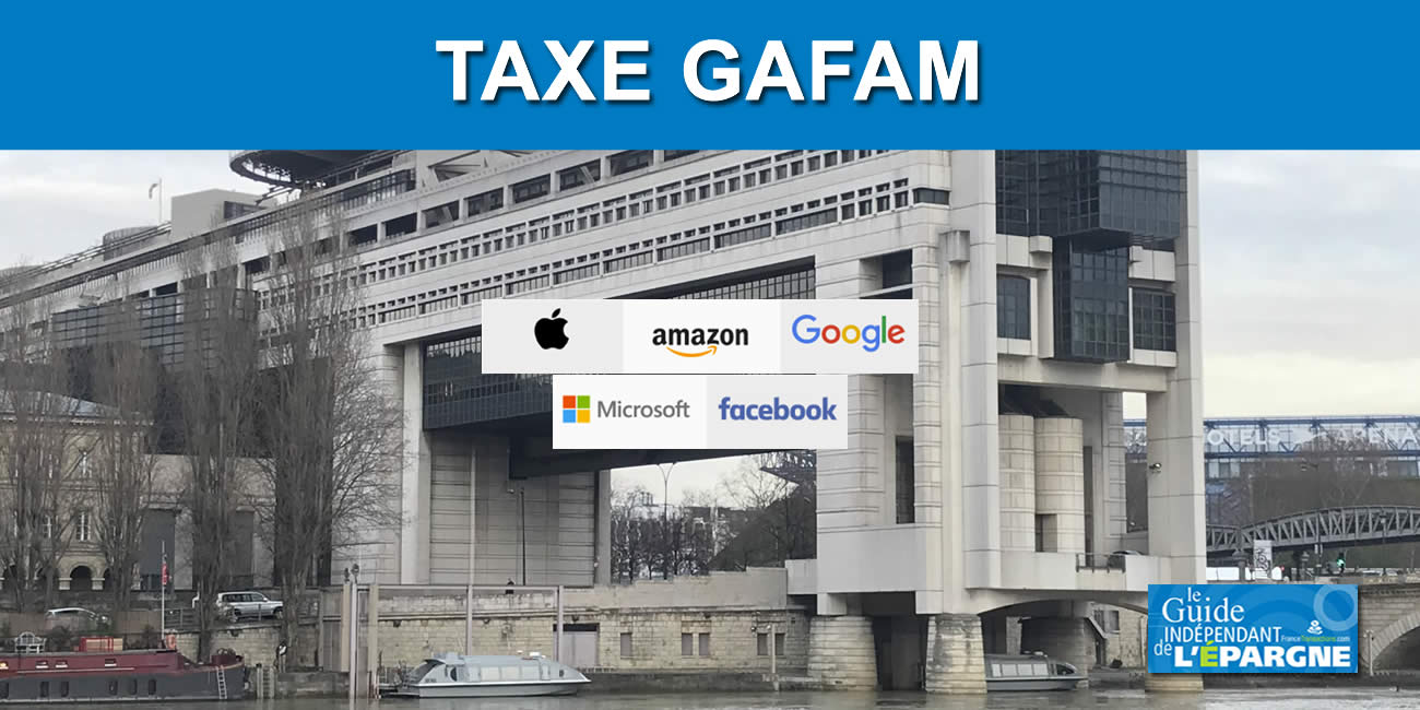 Taxe GAFA : plus de 500 millions d'euros de recettes fiscales attendues en 2022, +44% ! Taxe GAFA : plus de 500 millions d'euros de recettes fiscales attendues en 2022, +44% !