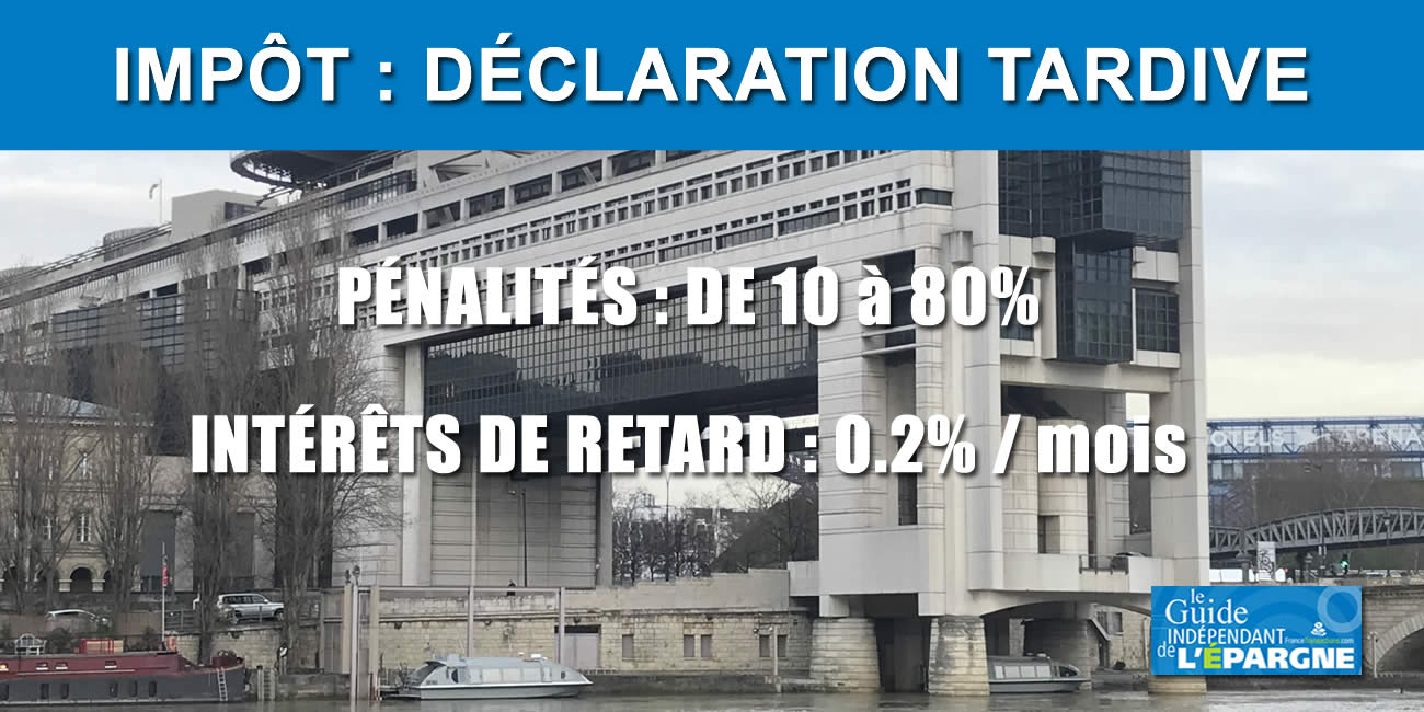 Impôt 2025 : quelles pénalités en cas de retard de votre déclaration de revenus 2024 ? Impôt 2025 : quelles pénalités en cas de retard de votre déclaration de revenus 2024 ?