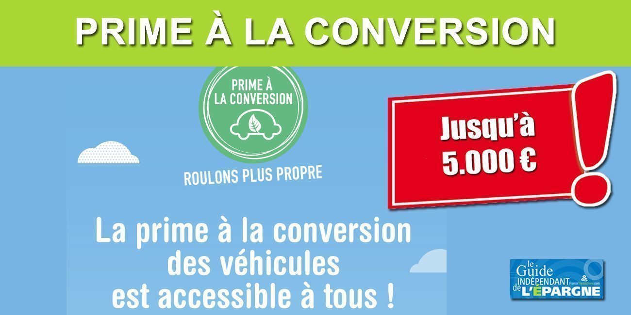 Auto : comment profiter de la prime de conversion allant jusqu'à 5.000€ ?