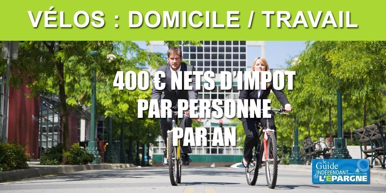 Forfait mobilités durables : jusqu'à 400 euros nets d'impôts versés par an aux salariés
