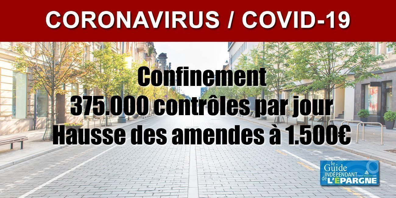 Non respect du confinement : près de 100.000 infractions verbalisées, l'amende passe à 1.500€ en cas de récidive Non respect du confinement : près de 100.000 infractions verbalisées, l'amende passe à 1.500€ en cas de récidive