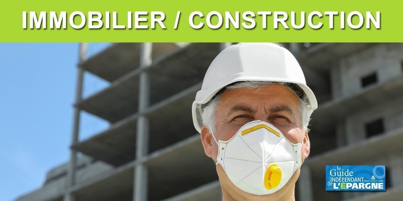 Immobilier/construction : les mesures de protection sanitaire feraient perdre de 25% à 30% de productivité Immobilier/construction : les mesures de protection sanitaire feraient perdre de 25% à 30% de productivité