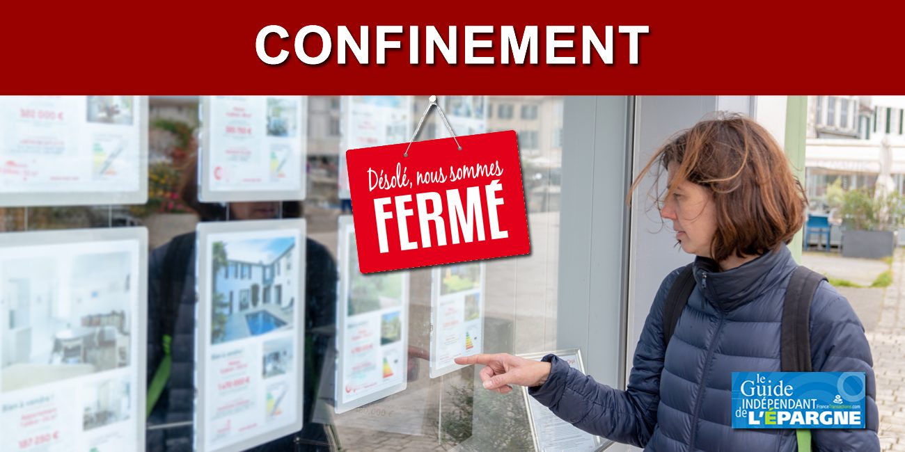 Confinement : les visites de biens immobiliers en vue d'un achat sont interdites Confinement : les visites de biens immobiliers en vue d'un achat sont interdites