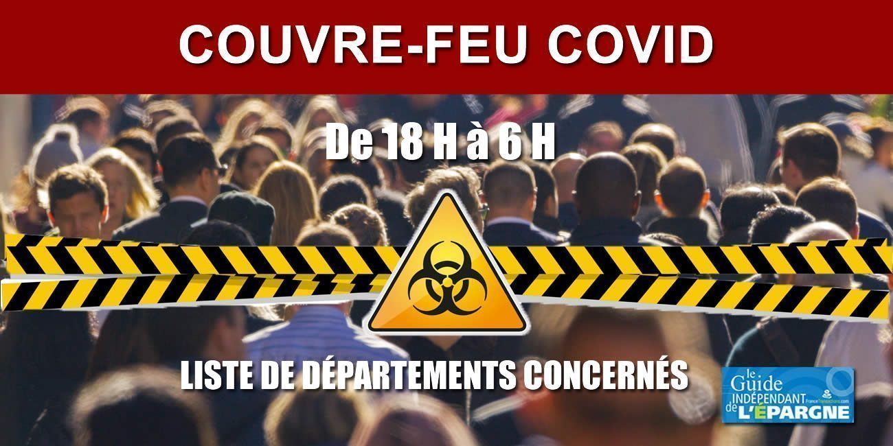 Couvre-feu dès 18 heures : toute la France concernée à partir du samedi 16 janvier 2021