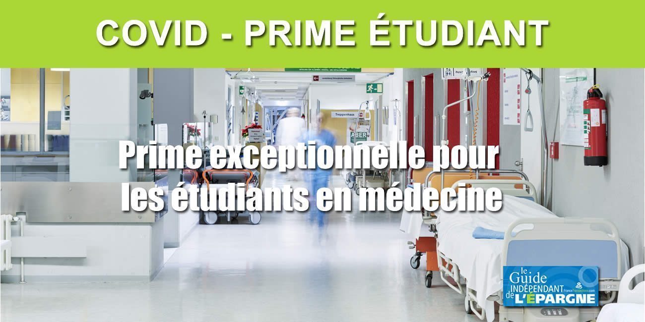 Prime exceptionnelle COVID pour les étudiants en médecine, pharmacie, odontologie, maïeutique : de 65 à 80 euros par semaine