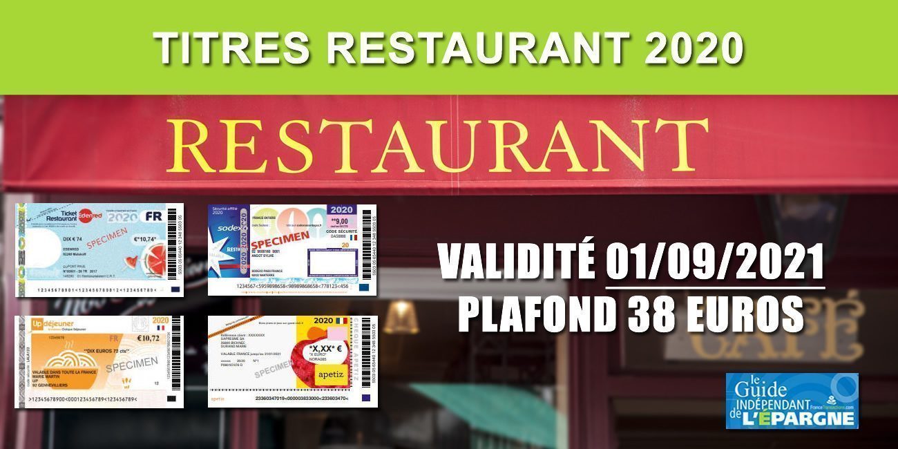 Liquidez vos Ticket Restaurant, UpDéjeuner, Pass Restaurant, Apetiz... de 2021, derniers jours avant expiration !