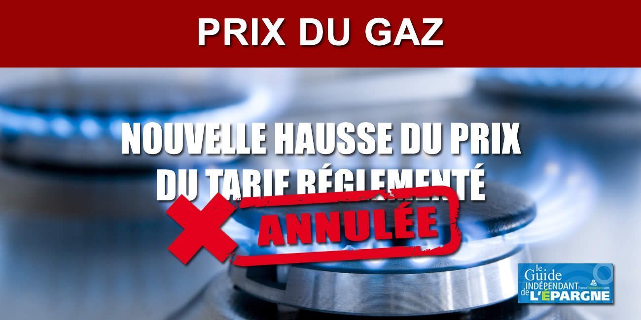 &#128204; Le prix du Gaz n'augmentera plus avant le 1er janvier 2023.