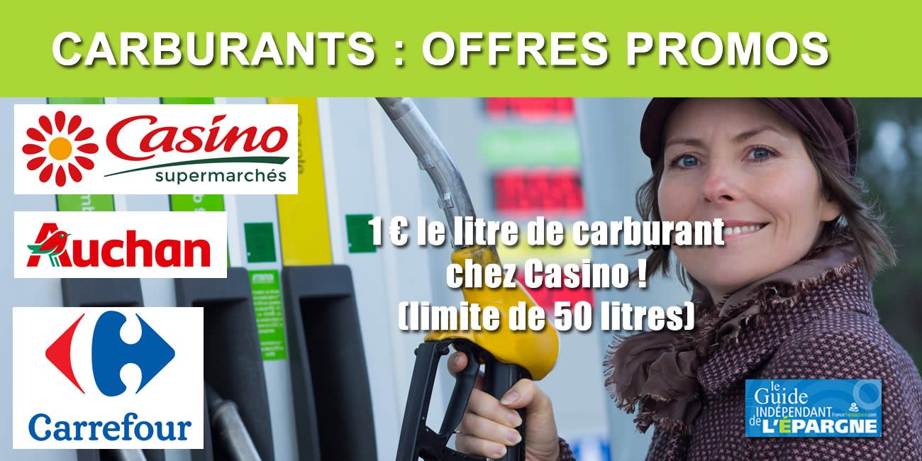 Carburants moins chers ce week-end : Carrefour, Casino et Auchan font des offres, mais ne vaut-il mieux pas attendre le 1er avril avec la baisse officielle ? Carburants moins chers ce week-end : Carrefour, Casino et Auchan font des offres, mais ne vaut-il mieux pas attendre le 1er avril avec la baisse officielle ?