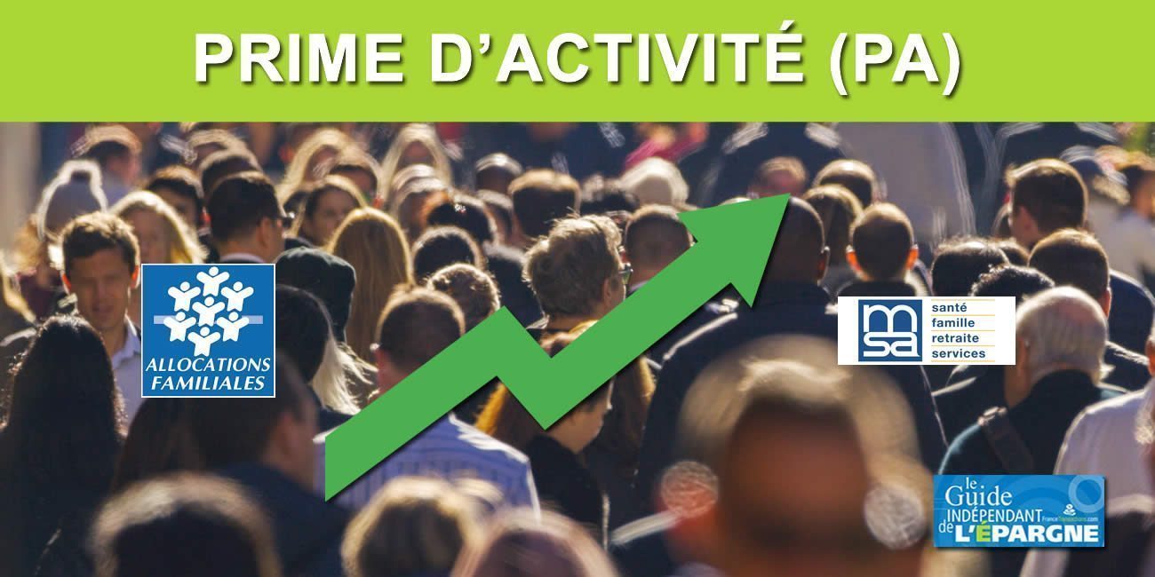 Hausse de la prime d'activité (PA) de 4%, le montant forfaitaire passerait à 586,75 euros, soit 22 euros de plus, au 1er juillet 2022