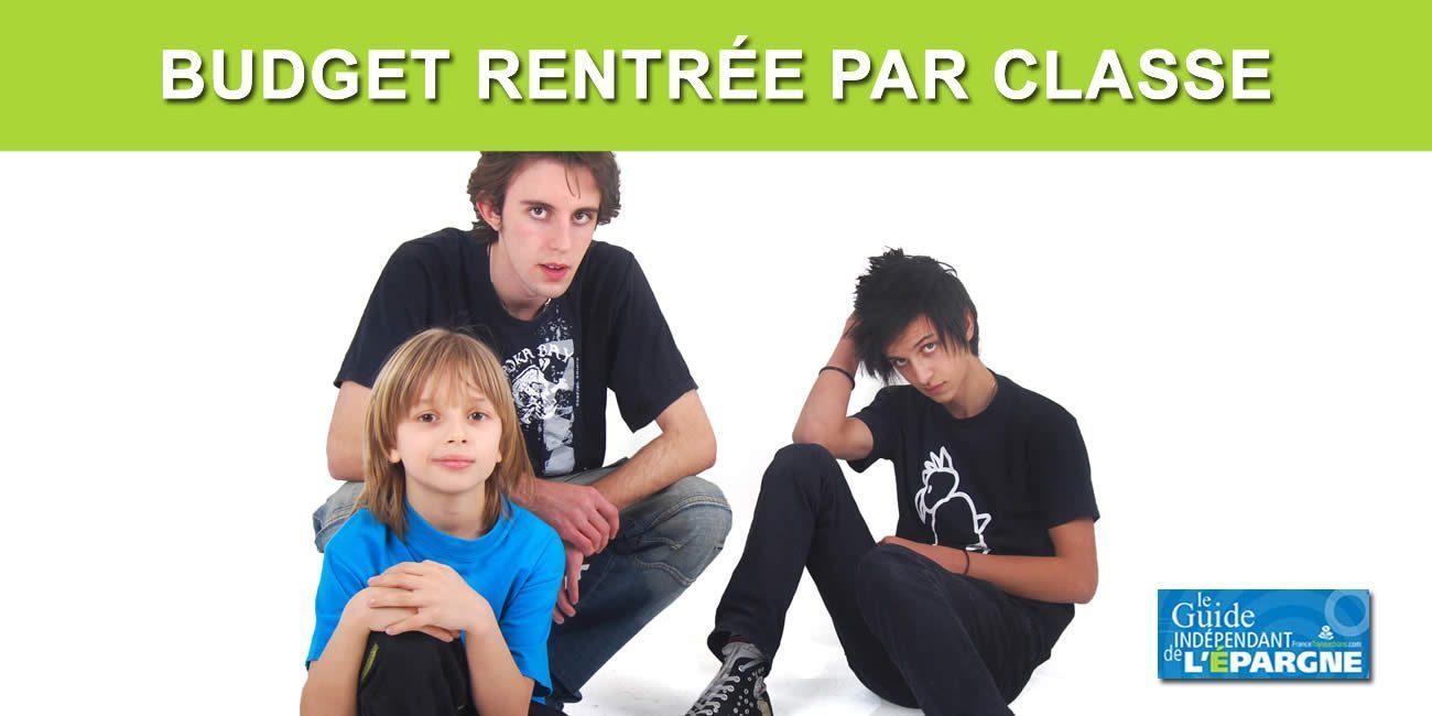 Budget rentrée scolaire 2022-2023 : coût moyen de 360 euros pour un élève de 6ième, en baisse de 2.6%, le paradoxe de l'inflation Budget rentrée scolaire 2022-2023 : coût moyen de 360 euros pour un élève de 6ième, en baisse de 2.6%, le paradoxe de l'inflation