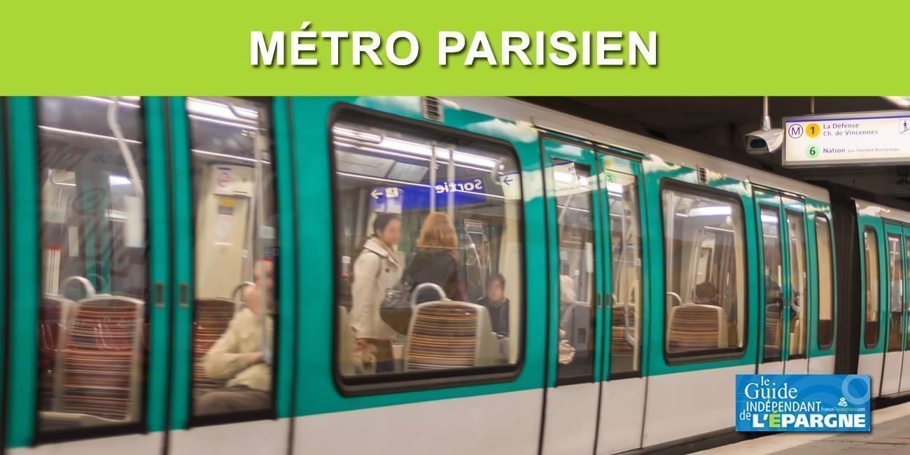 Métro parisien : hausse de +10.52% du ticket de métro au 1er janvier 2023