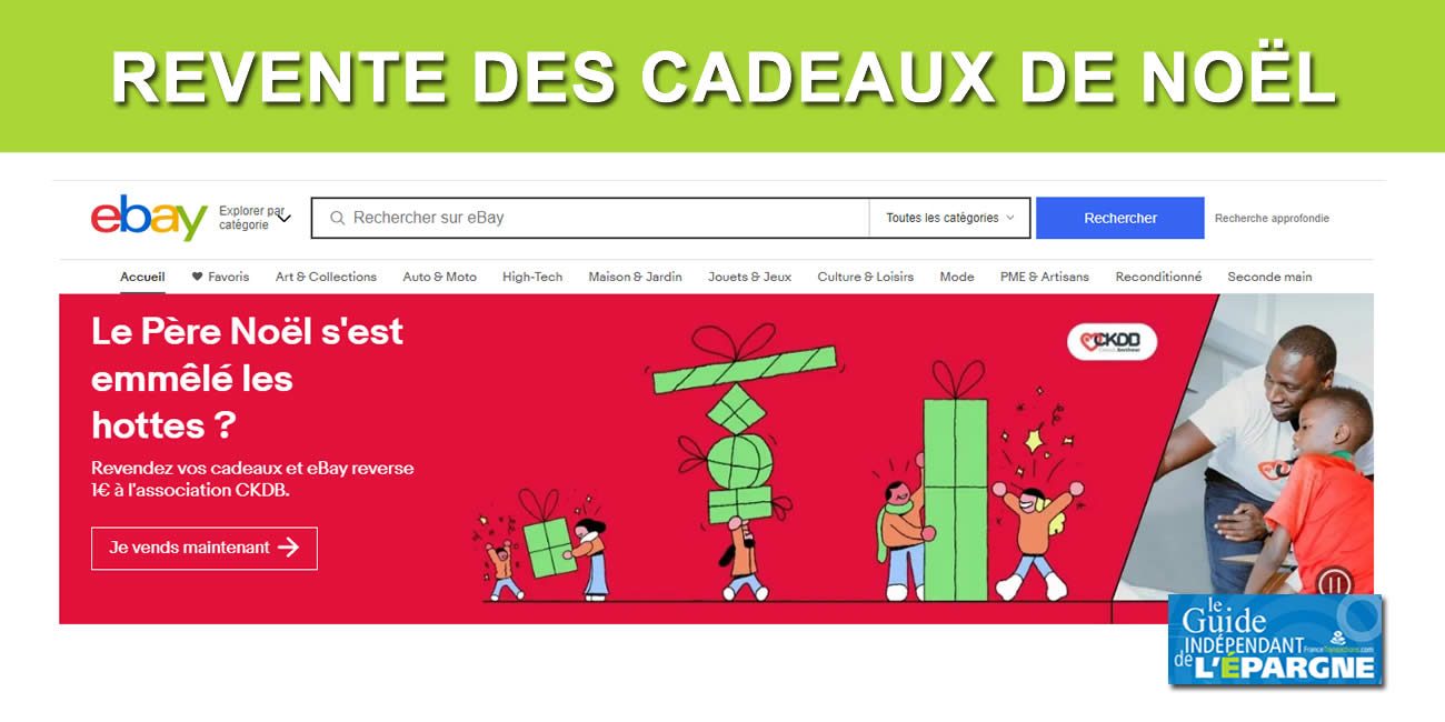Revente des cadeaux de Noël... De bonnes affaires ? Une pratique qui ne fait que se développer au fil des années Revente des cadeaux de Noël... De bonnes affaires ? Une pratique qui ne fait que se développer au fil des années