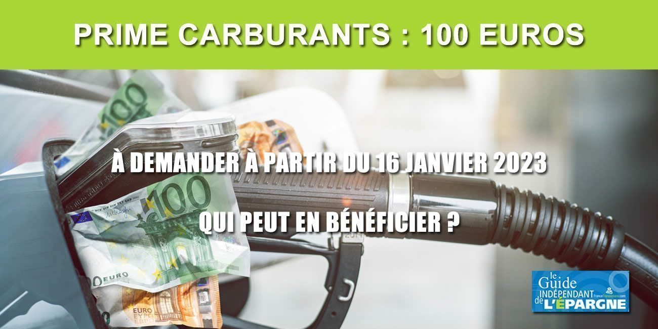 Prime de carburant de 100 euros à demander à partir de ce lundi 16 janvier 2023 : qui peut en bénéficier ? Prime de carburant de 100 euros à demander à partir de ce lundi 16 janvier 2023 : qui peut en bénéficier ?