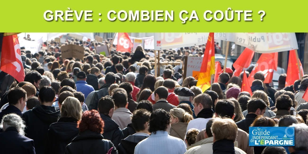 Réforme des retraites : combien cela coûte de faire une journée grève ? Réforme des retraites : combien cela coûte de faire une journée grève ?