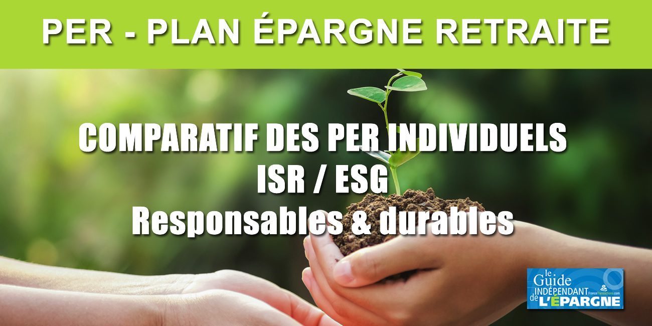 Meilleurs PER ISR : pour des placements responsables et durables