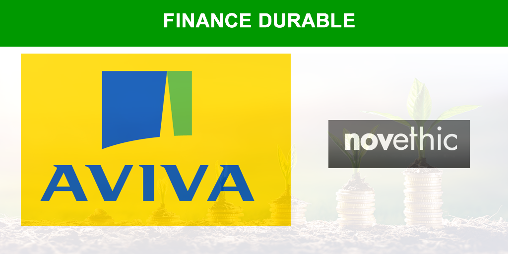 Aviva France, fortement engagé en faveur de la finance durable, rejoint le Cercle des Institutionnels de Novethic