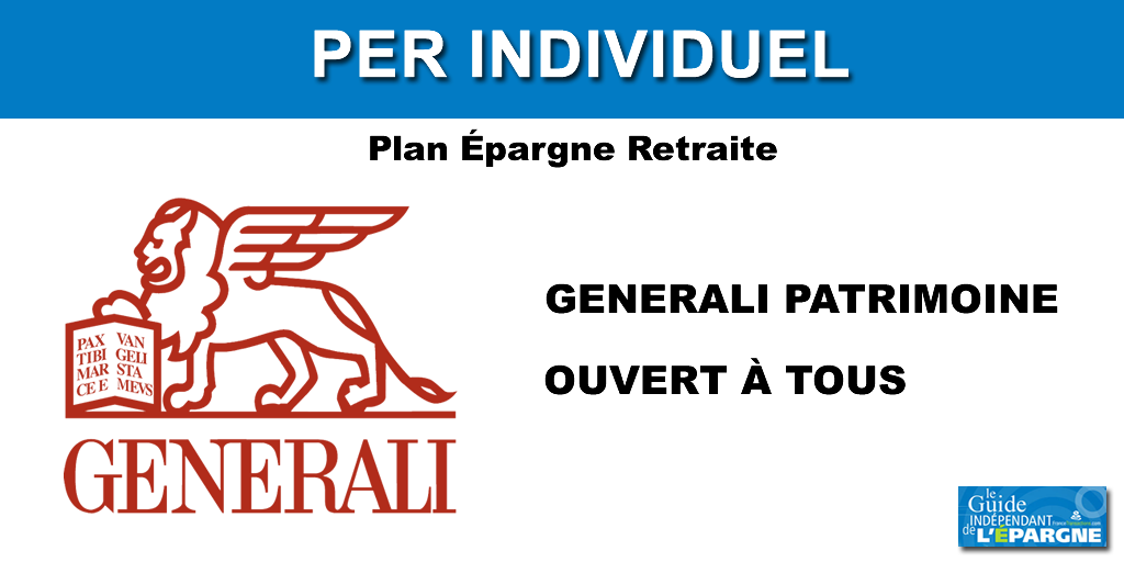 PER GENERALI PATRIMOINE PER GENERALI PATRIMOINE