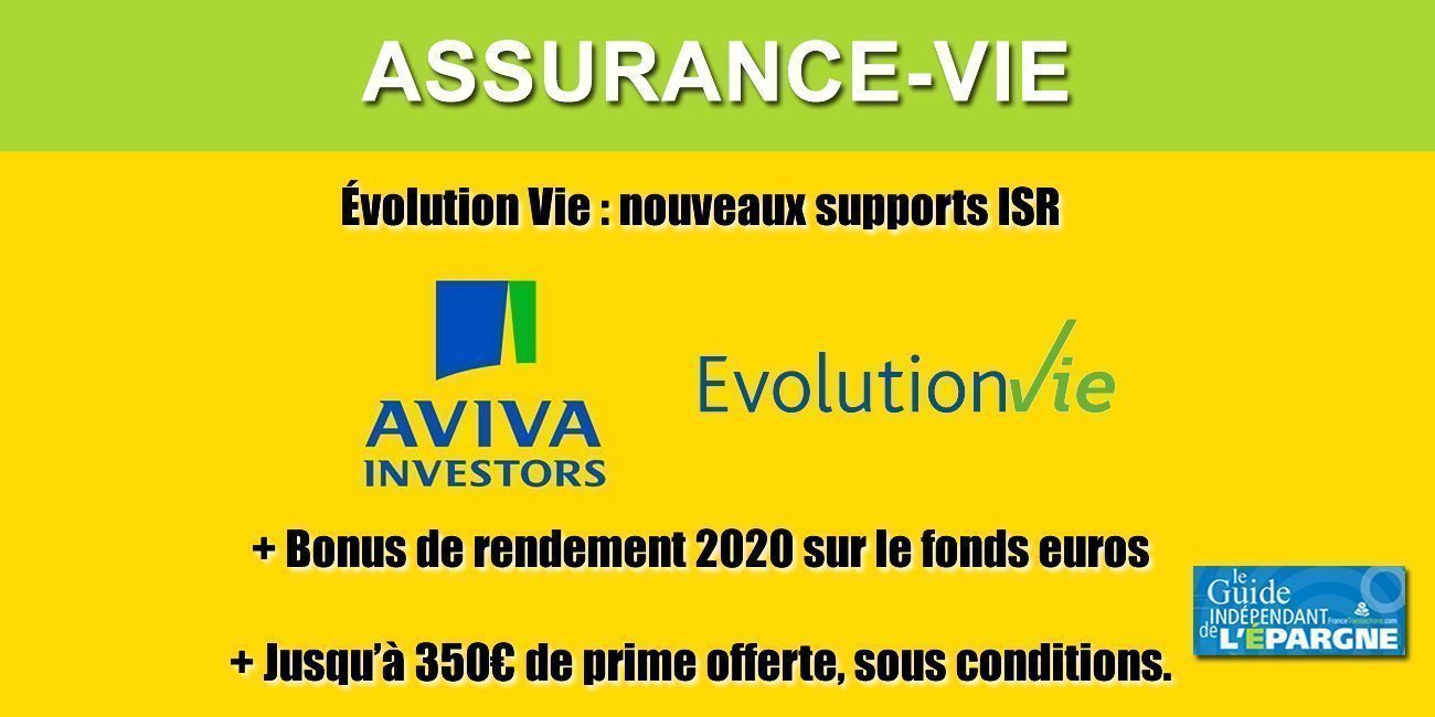 Contrat assurance-vie Évolution Vie, nouveaux supports ISR et en faveur de la transition énergétique