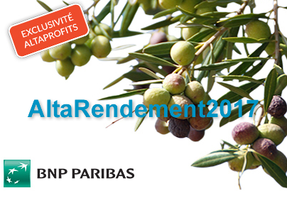 AltaRendement2017 : la nouvelle unité de compte exclusive AltaProfits AltaRendement2017 : la nouvelle unité de compte exclusive AltaProfits