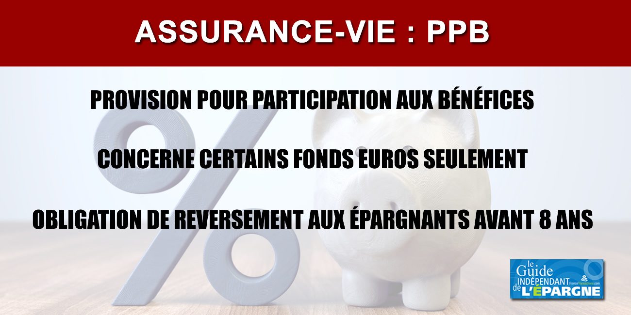 Fonds euros : les provisions pour participation aux bénéfices (PPB) dépassent désormais les 71 milliards d'euros (+8.84% en 2021) Fonds euros : les provisions pour participation aux bénéfices (PPB) dépassent désormais les 71 milliards d'euros (+8.84% en 2021)