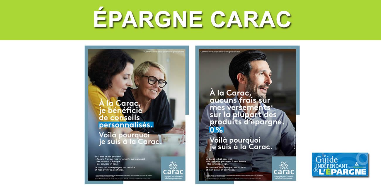 Assurance vie sans frais sur versements, 100% digitale : la CARAC part en campagne Assurance vie sans frais sur versements, 100% digitale : la CARAC part en campagne