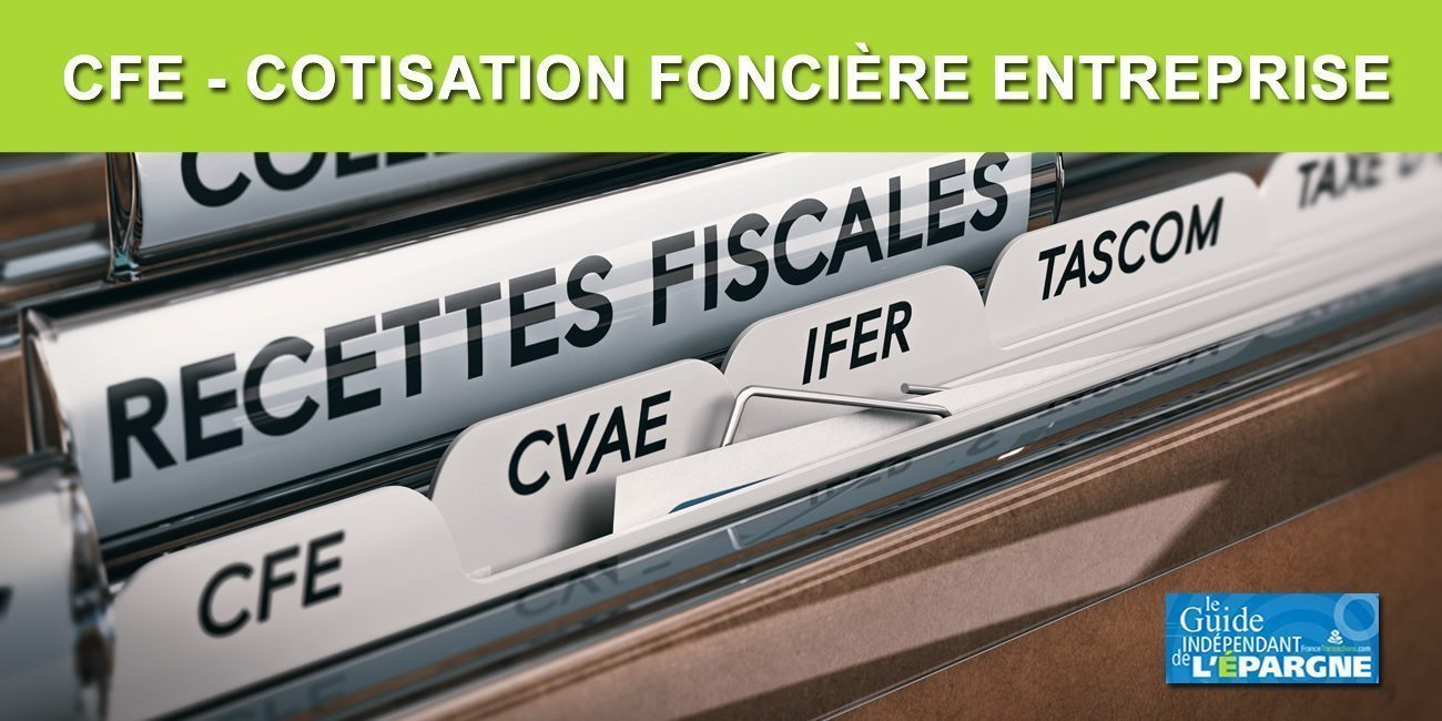 Les avis d'impôt de CFE et d'IFER 2022 sont consultables en ligne : paiement au plus tard le 15 décembre 2022 minuit