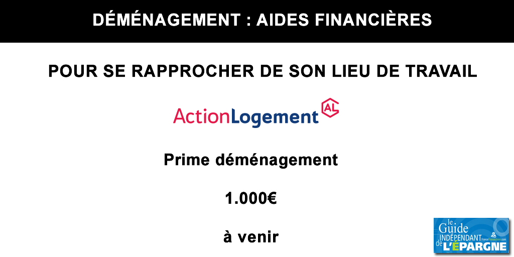 Logement : bénéficiez prochainement de 1.000€ de prime pour votre déménagement, sous conditions Logement : bénéficiez prochainement de 1.000€ de prime pour votre déménagement, sous conditions