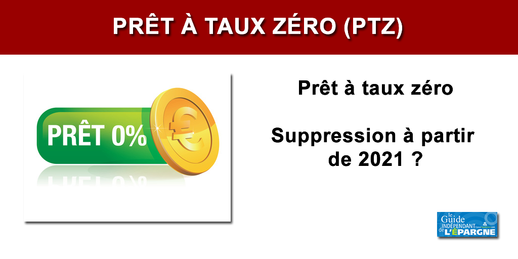 Suppression totale du Prêt à Taux Zéro en 2021 : un nouveau rapport à charge Suppression totale du Prêt à Taux Zéro en 2021 : un nouveau rapport à charge