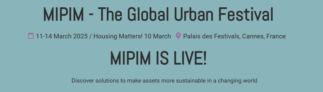 MIPIM 2025 : le salon international des professionnels de l'immobilier s'ouvre sur fond de crise majeure en Europe MIPIM 2025 : le salon international des professionnels de l'immobilier s'ouvre sur fond de crise majeure en Europe