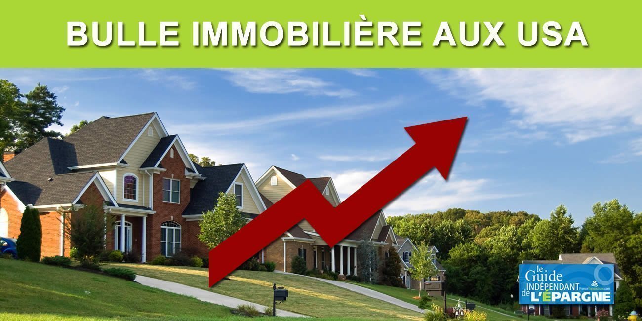 Bulle immobilière aux USA : les prix des maisons ont grimpé de +20% en une année, avec la remontée des taux, l'explosion de la bulle couve