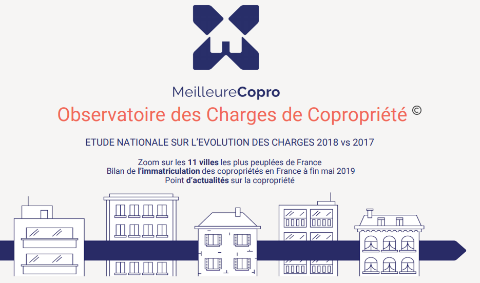 Immobilier / charges de copropriétés : hausse moyenne annuelle de +3.10% en 2018 Immobilier / charges de copropriétés : hausse moyenne annuelle de +3.10% en 2018