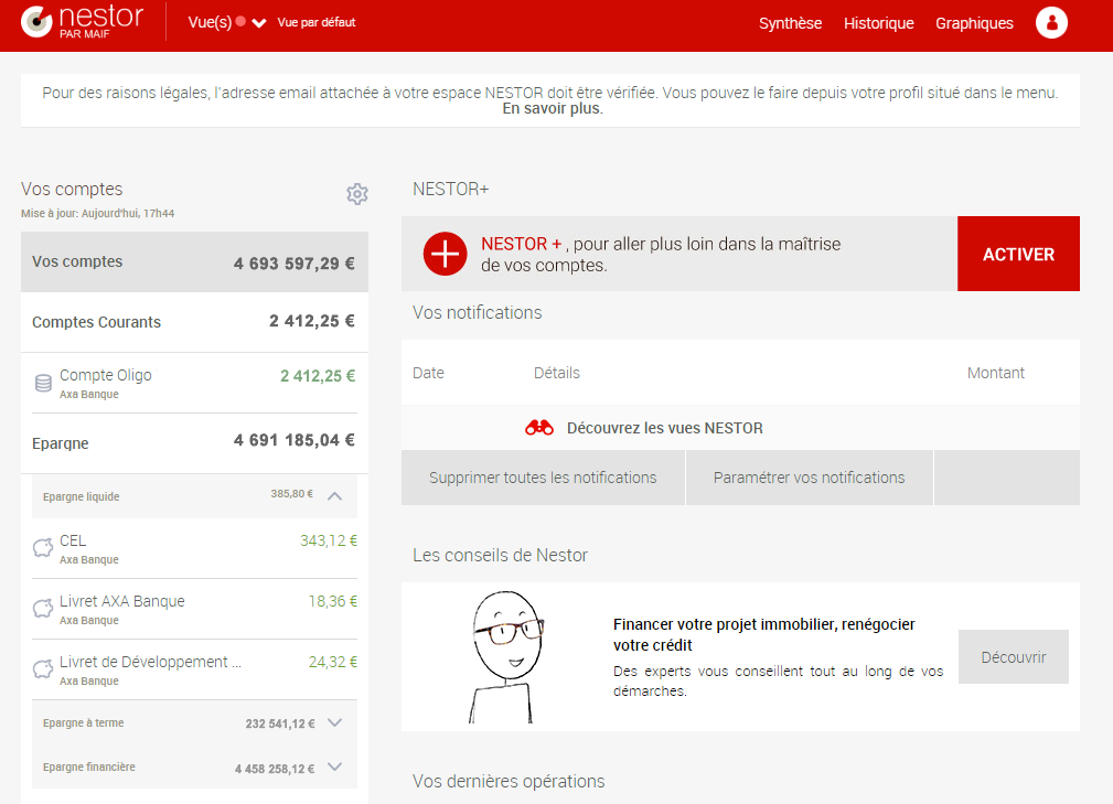 L'agrégateur de comptes bancaires NESTOR (Maif) permet d'effectuer des virements bancaires auprès de premières banques L'agrégateur de comptes bancaires NESTOR (Maif) permet d'effectuer des virements bancaires auprès de premières banques